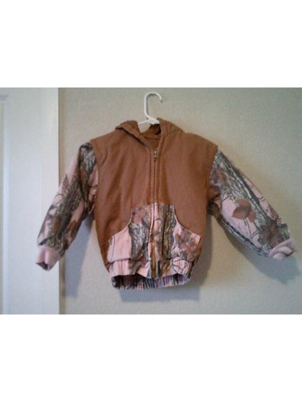 Outdoor Habitat Pink & Brown Camo Jacket - Kids Size 6T